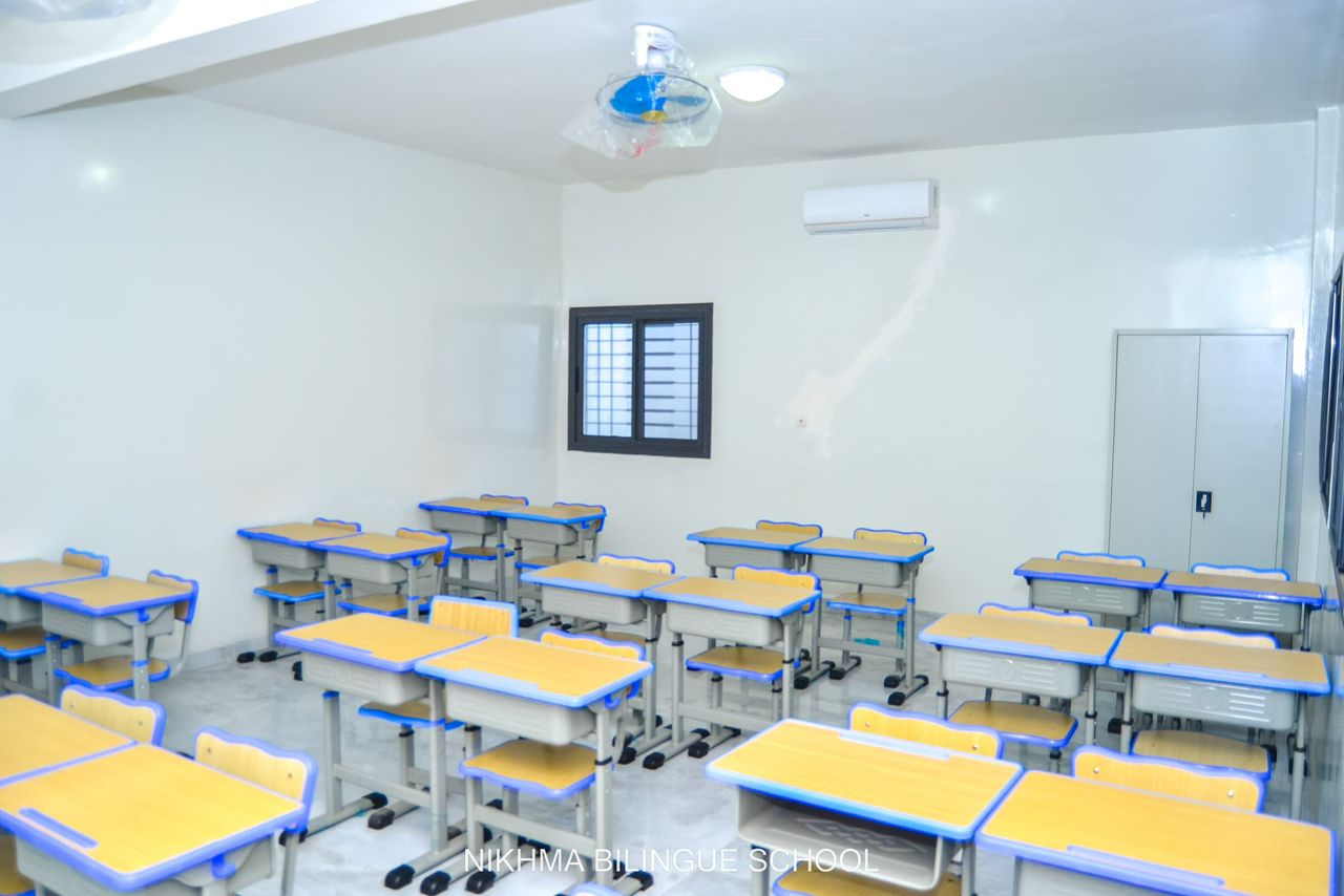 Salle de classe moderne