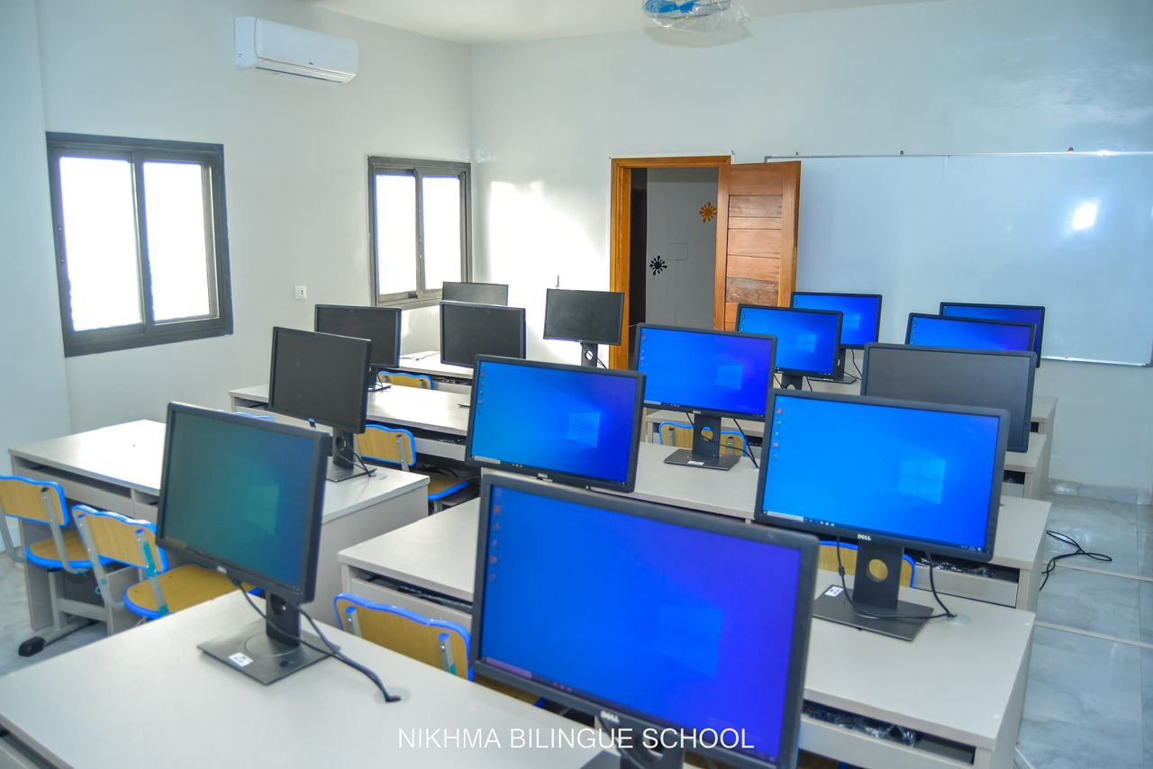 Salle informatique équipée